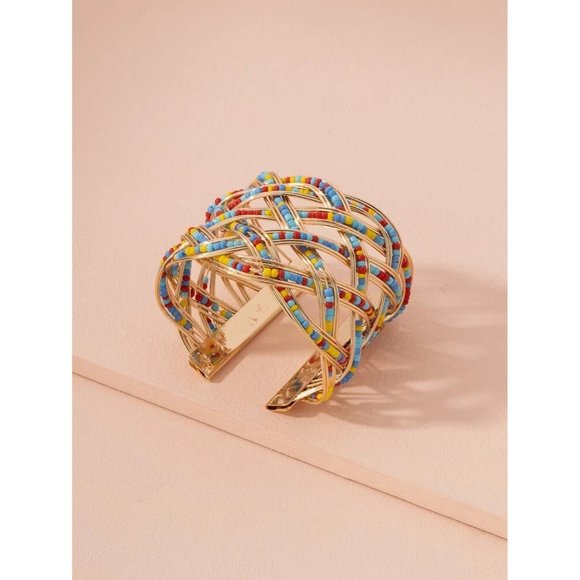 Bead Decor Bangle - Picture 4 of 4